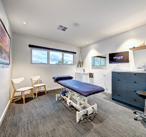 Private treatment room at Aspire Physiotherapy Centre