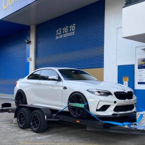 Kobelco excavator on site