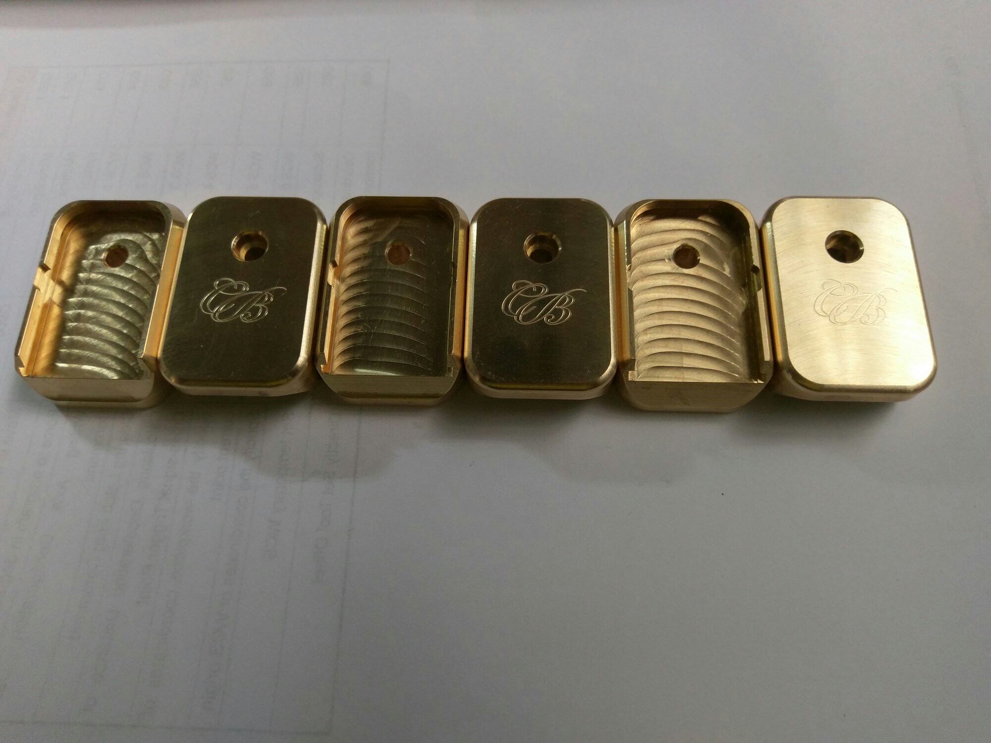 Glock Brass Mag Bases